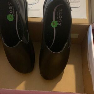 Klogs Black Slip-On Shoes